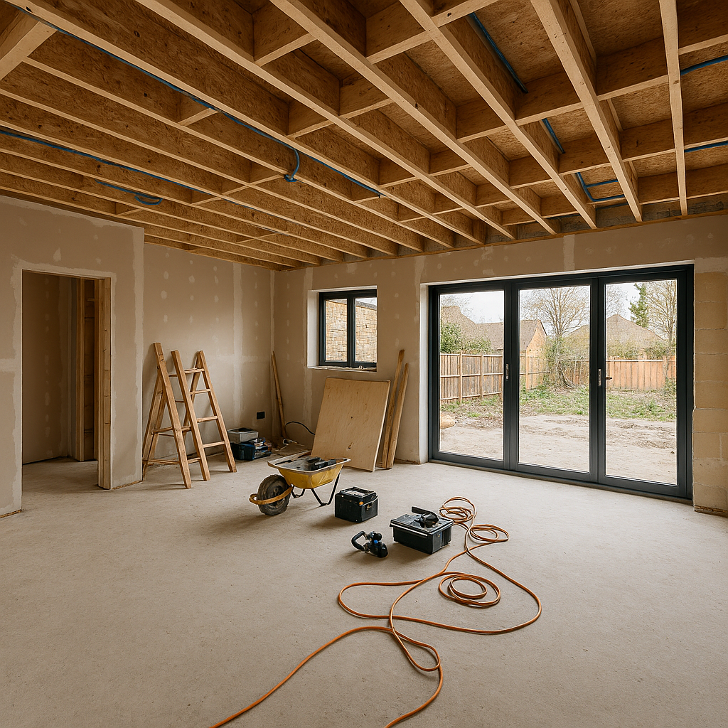 Loft conversion project by KDB Home Solutions in South East London