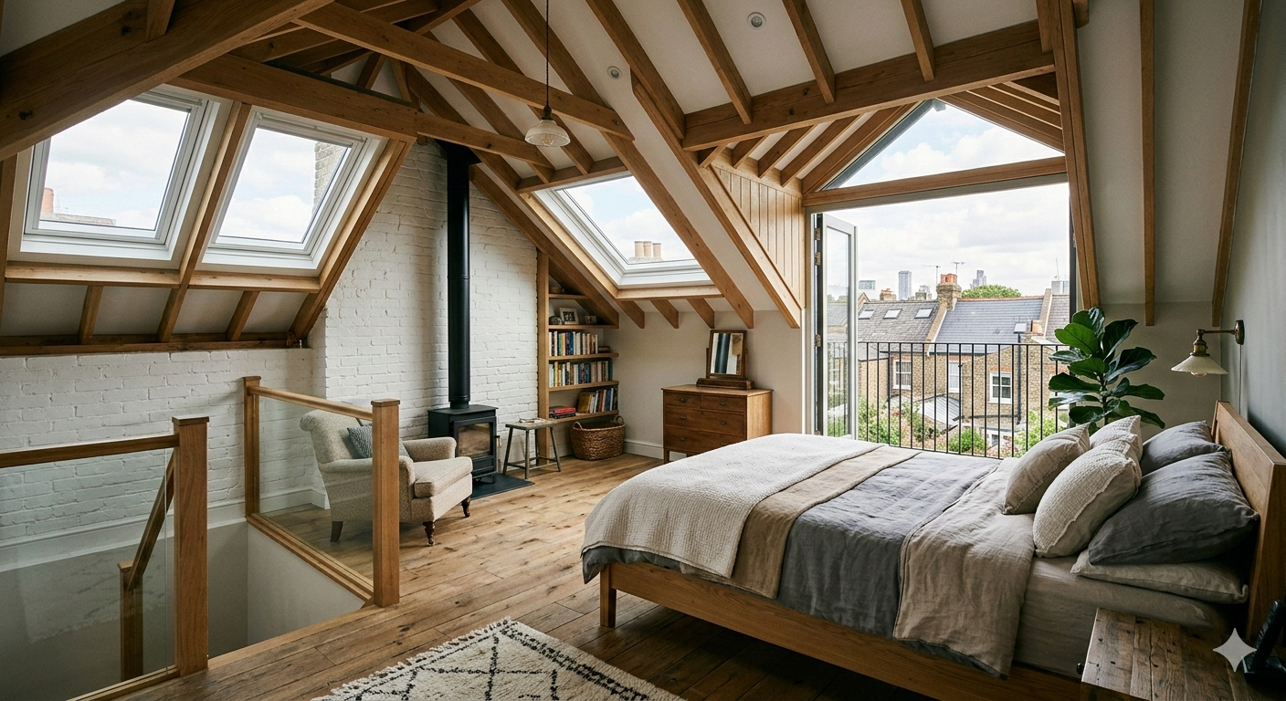 Loft conversion project by KDB Home Solutions in South East London